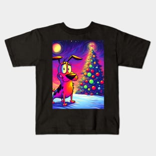 Festive Cartoon Extravaganza: Unique Animated Delights for a Merry Christmas! Kids T-Shirt